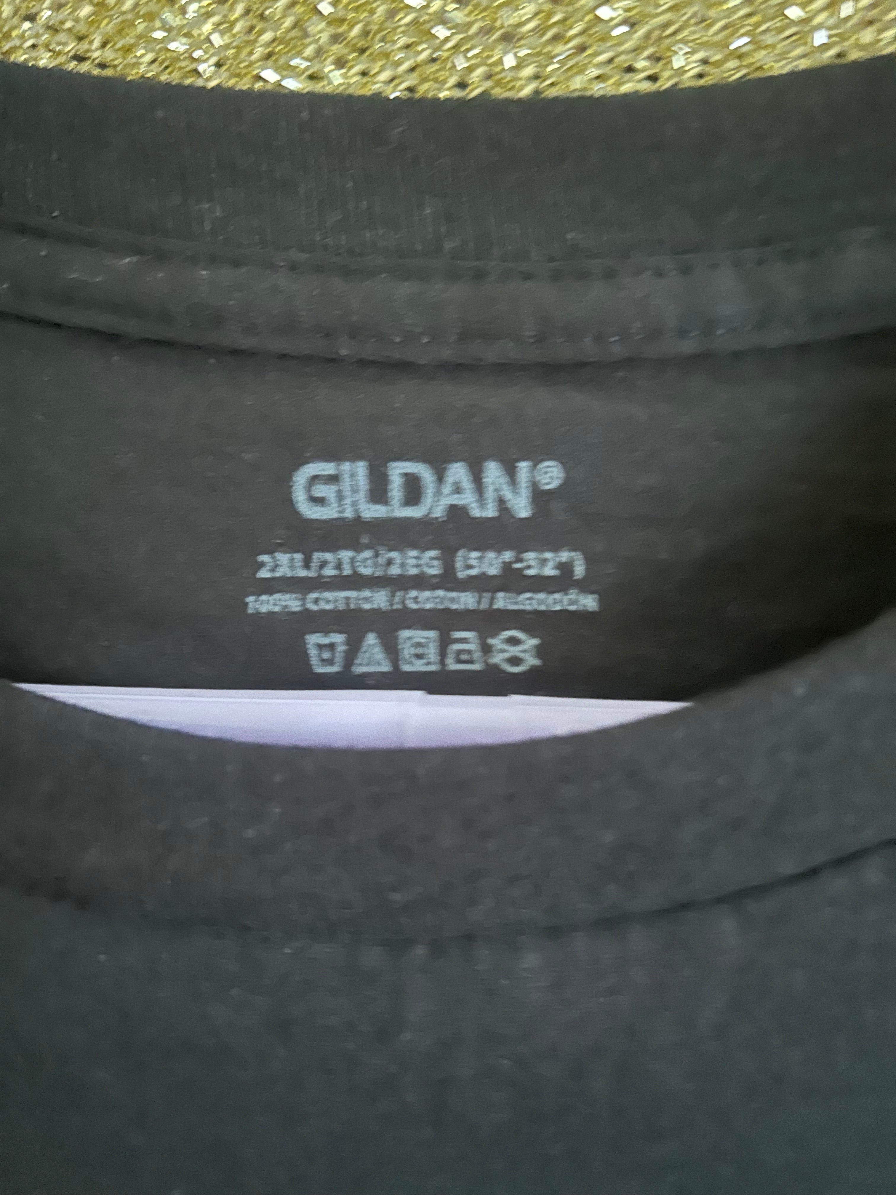 Gildan Black Graphic Quote Embrace the Journey Crew Neck Men's 2XL T-Shirt